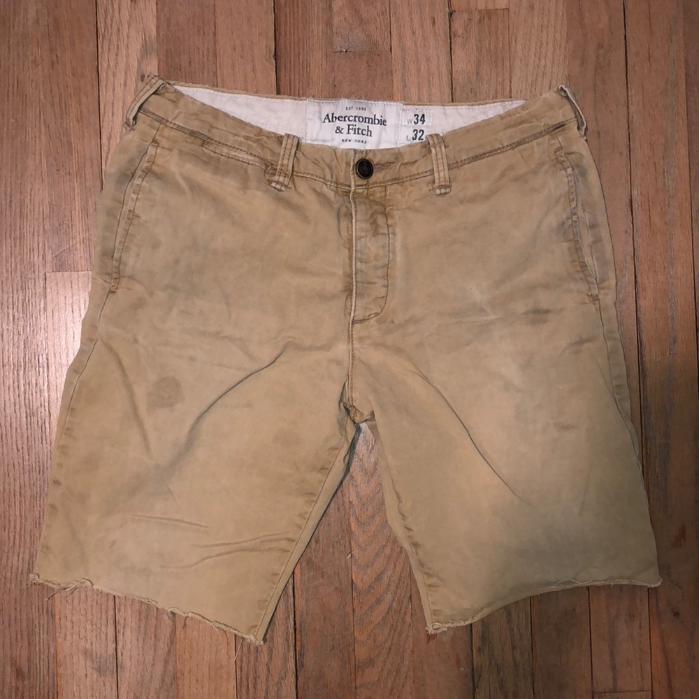Distressed Abercrombie shorts